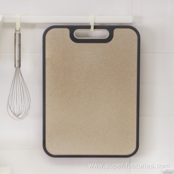 Double-Sided Cutting Board With Easy Grip Handles